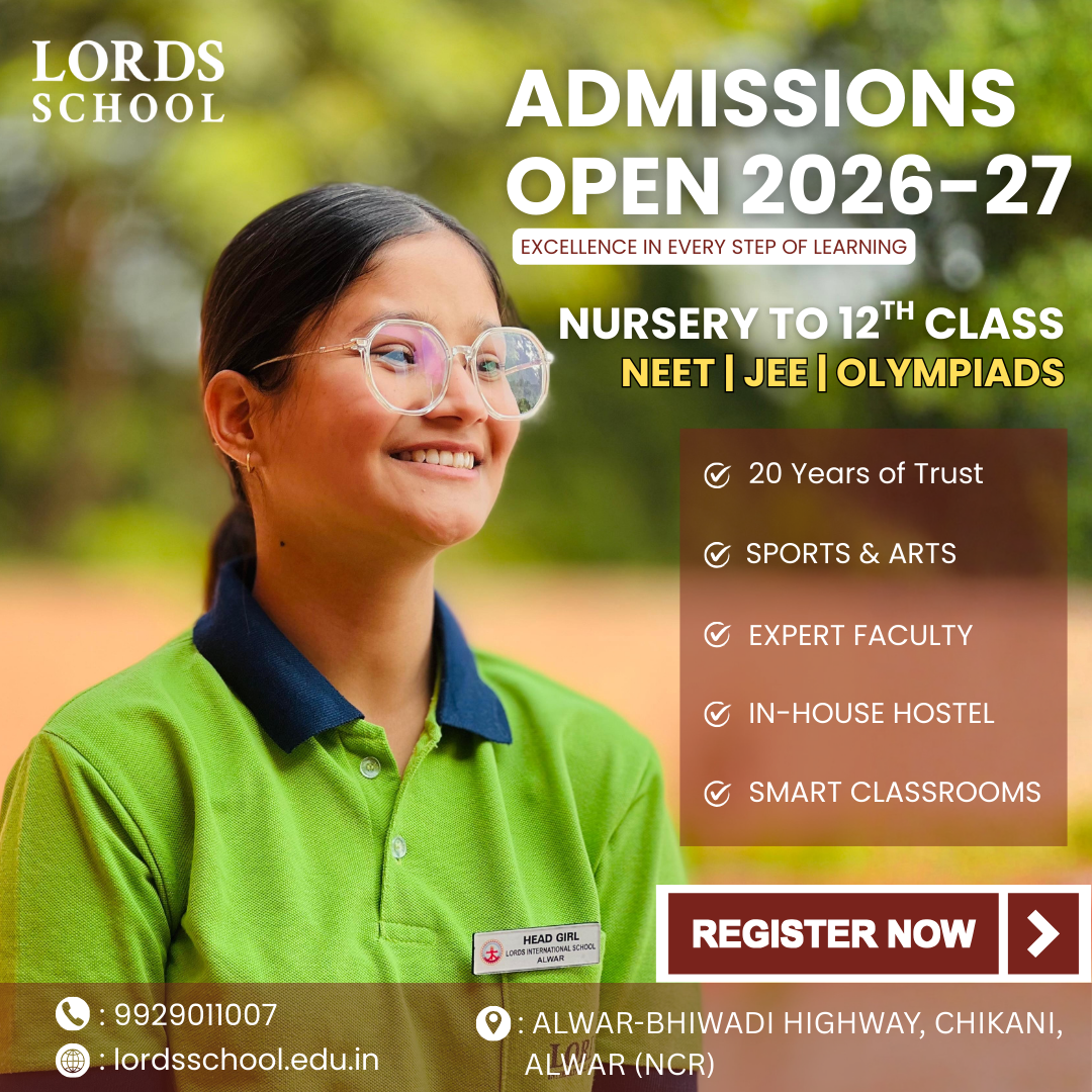 Lords International School Facebook ad from Mar 20, 2026