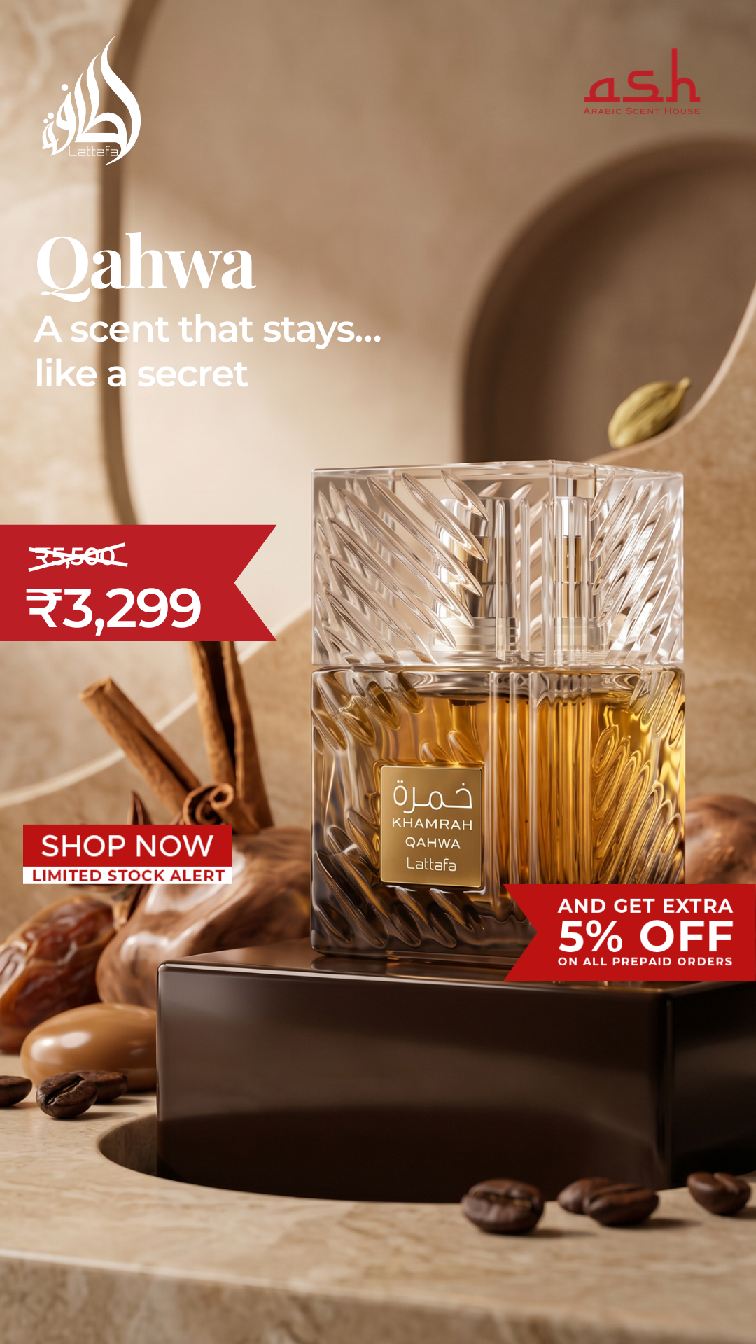 Arabic Scent House Facebook ad from Jun 8, 2026