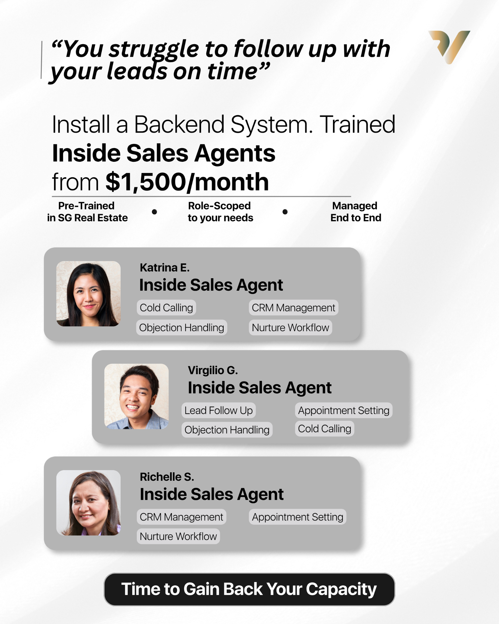 ProVantage Facebook ad: You Don't Need More Leads