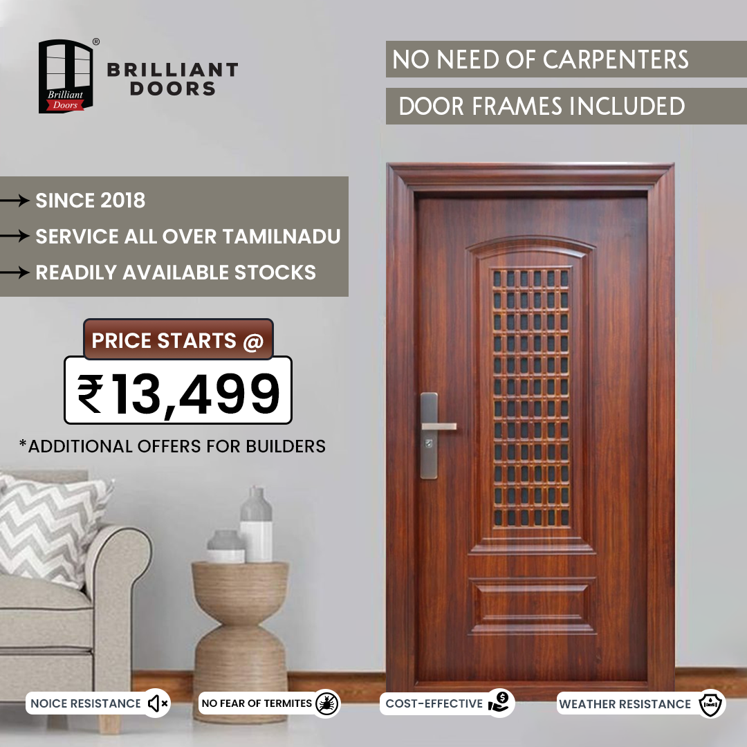 Brilliant Doors Facebook ad: Secure Your Home with Premium Steel Doors, Strong…