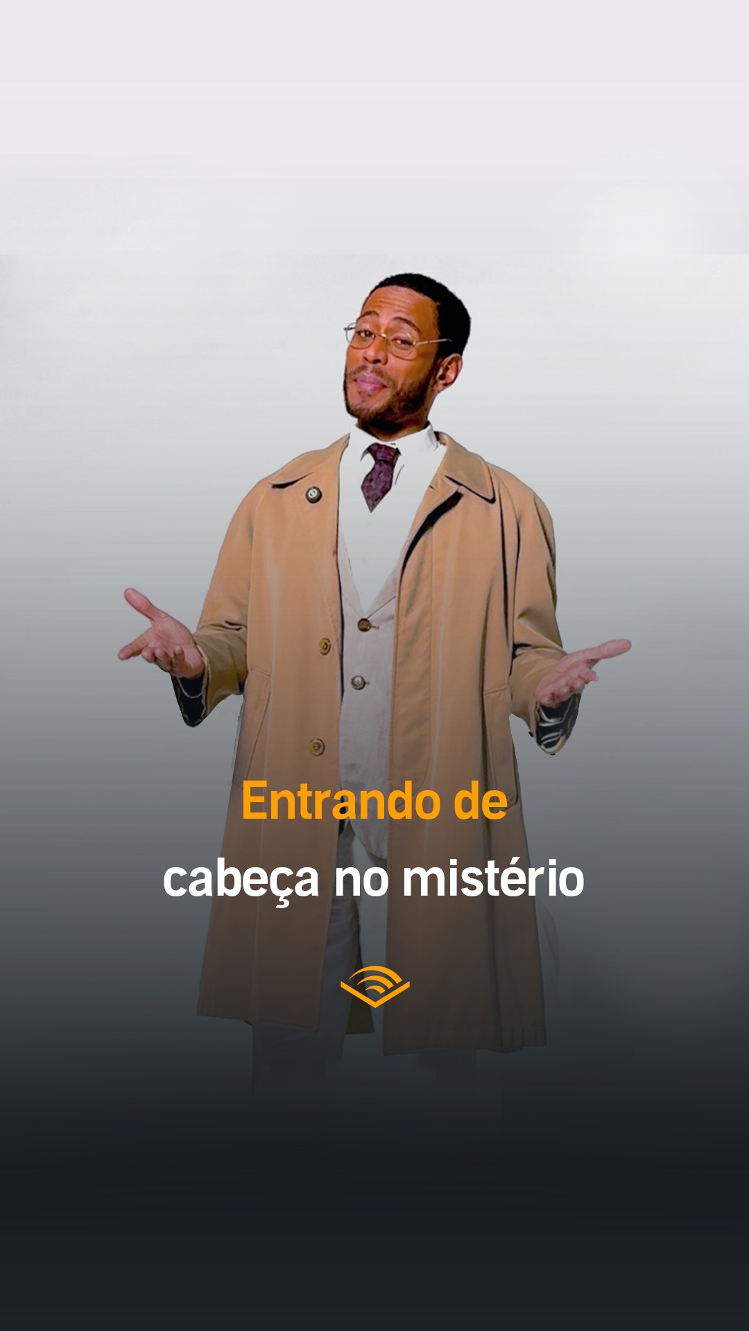 Audible Facebook ad: Se tem Agatha Christie, a gente entra no…