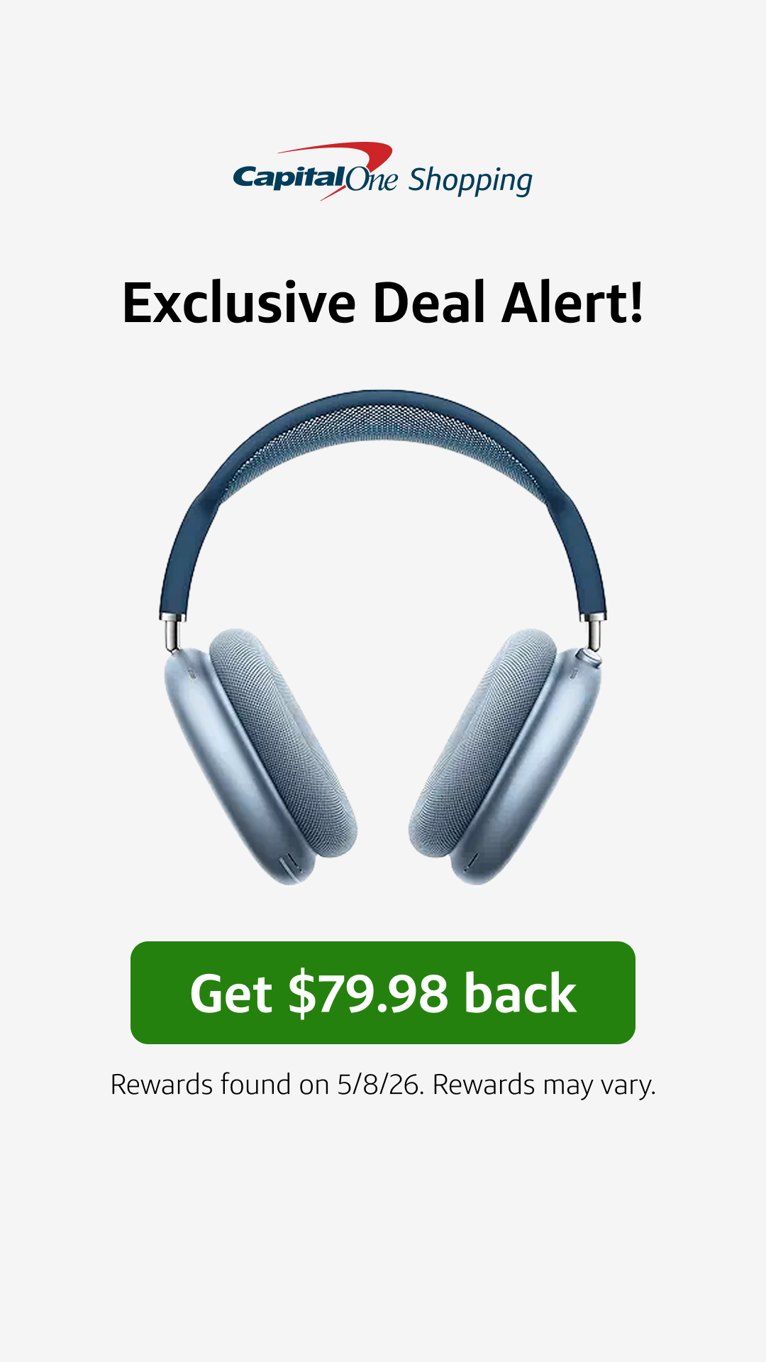 Capital One Shopping Facebook ad