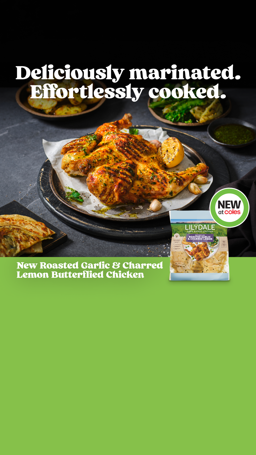Lilydale Free Range Chicken Facebook ad: Your weeknight just got an upgrade.
