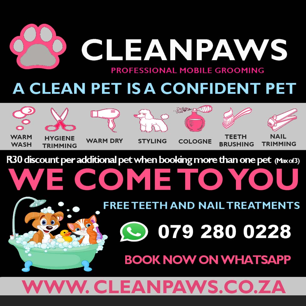Clean Paws - Mobile Pet Grooming Facebook ad