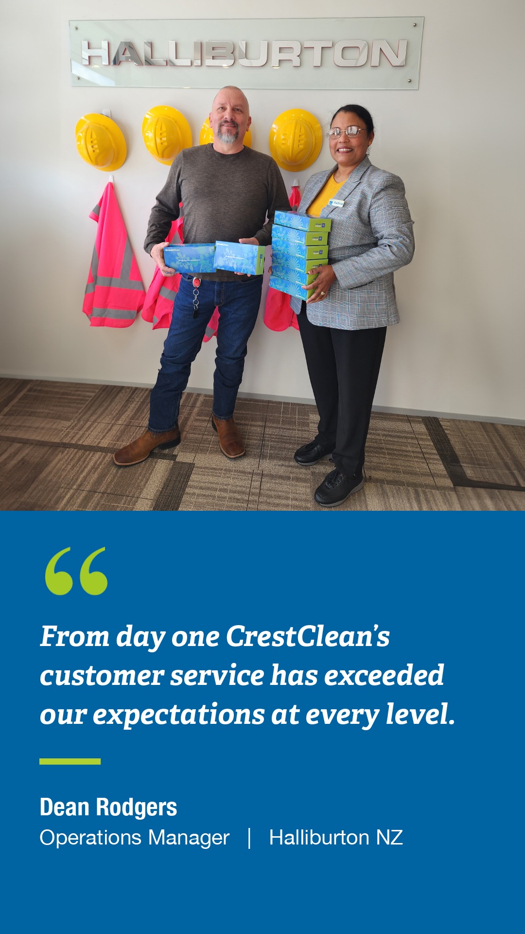 CrestClean Commercial Cleaning Facebook ad