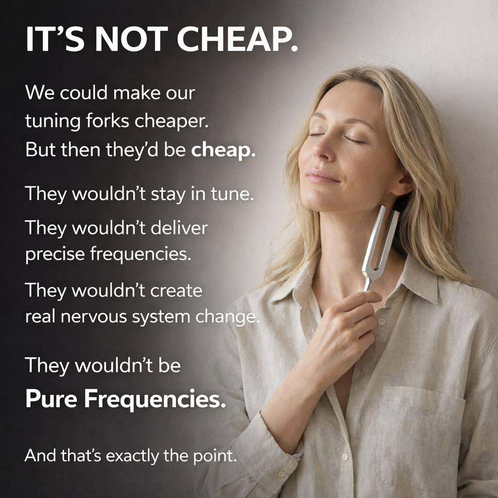 Pure Frequencies Facebook ad