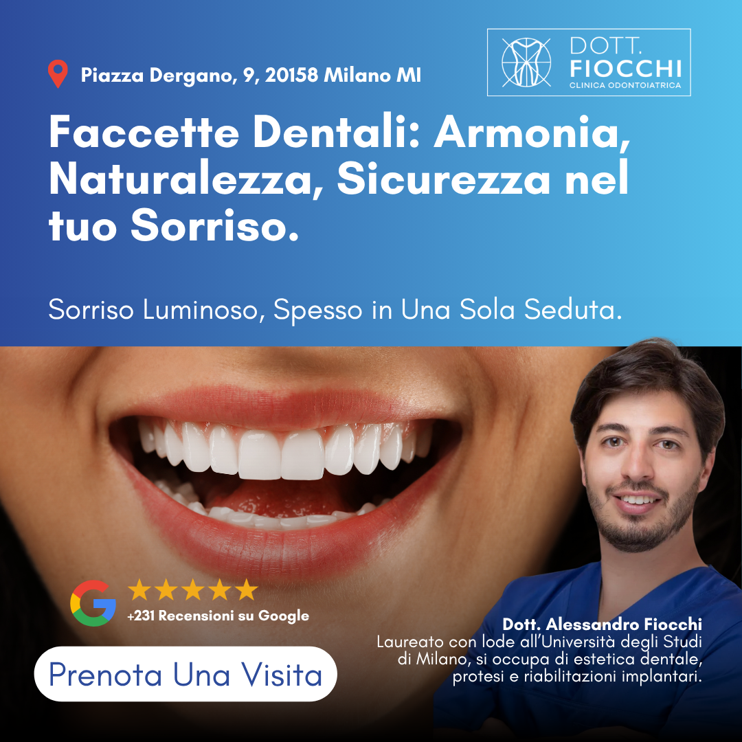Dott Fiocchi Clinica Odontoiatrica Facebook ad: Un sorriso luminoso e armonioso può trasformare il…
