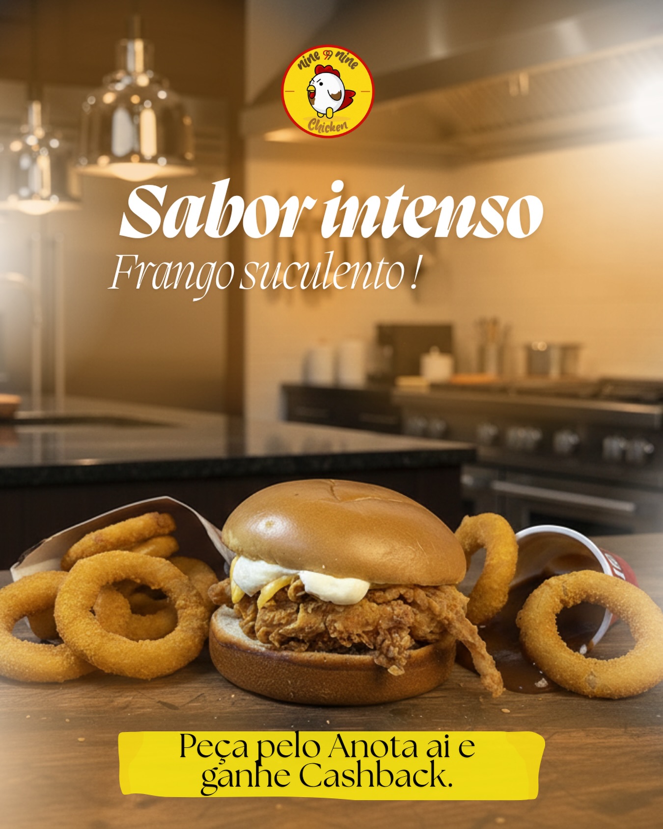 99 Chicken Facebook ad: 99 Chicken | Delivery em Amparo | Pedido online