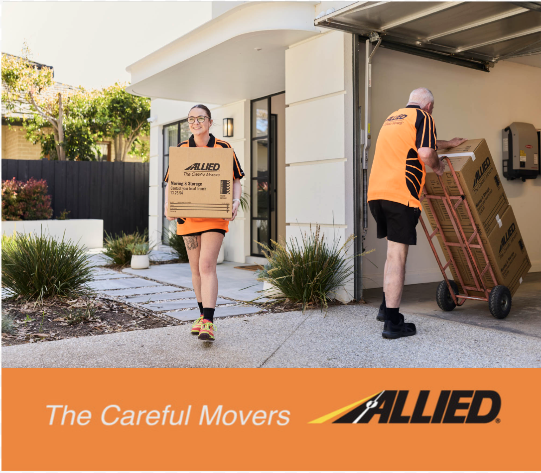 Allied Moving Services Australia Facebook ad: Expert Interstate Movers