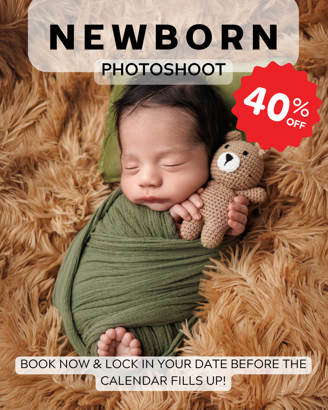 Bloom N’ Baby Studio Facebook ad