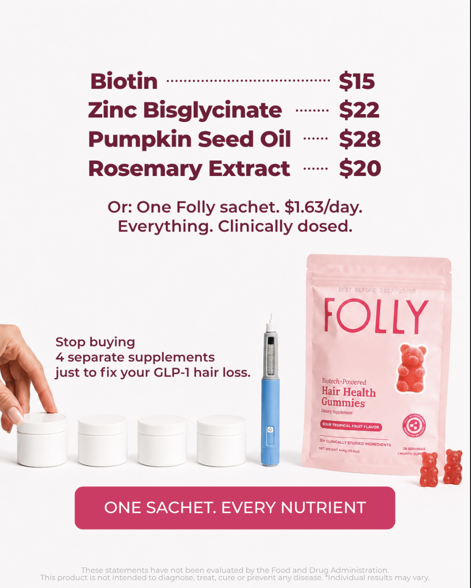 Folly Nutrition Facebook ad