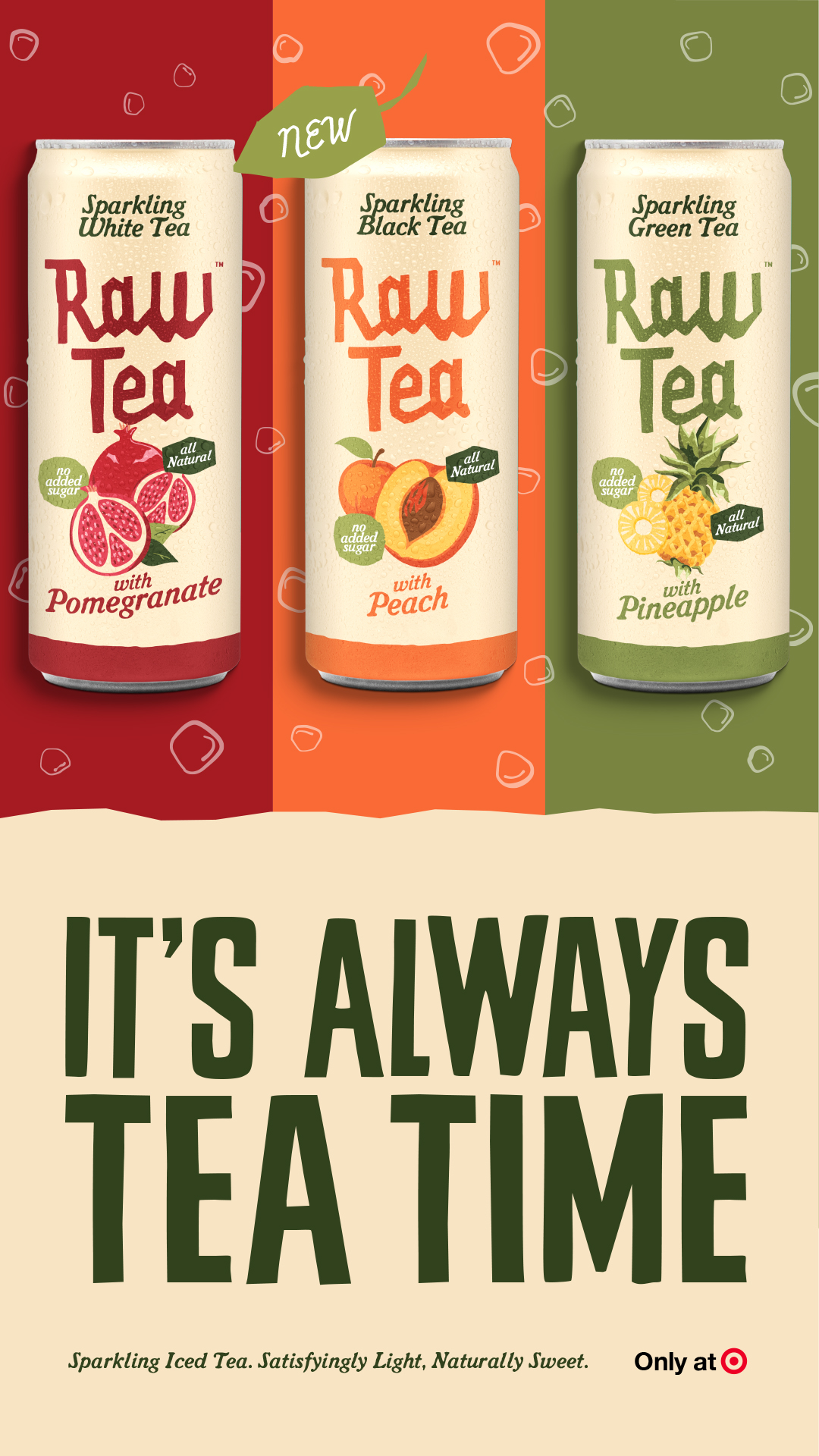 Natural Raw C USA Facebook ad: Raw Tea | Its Always Tea Time