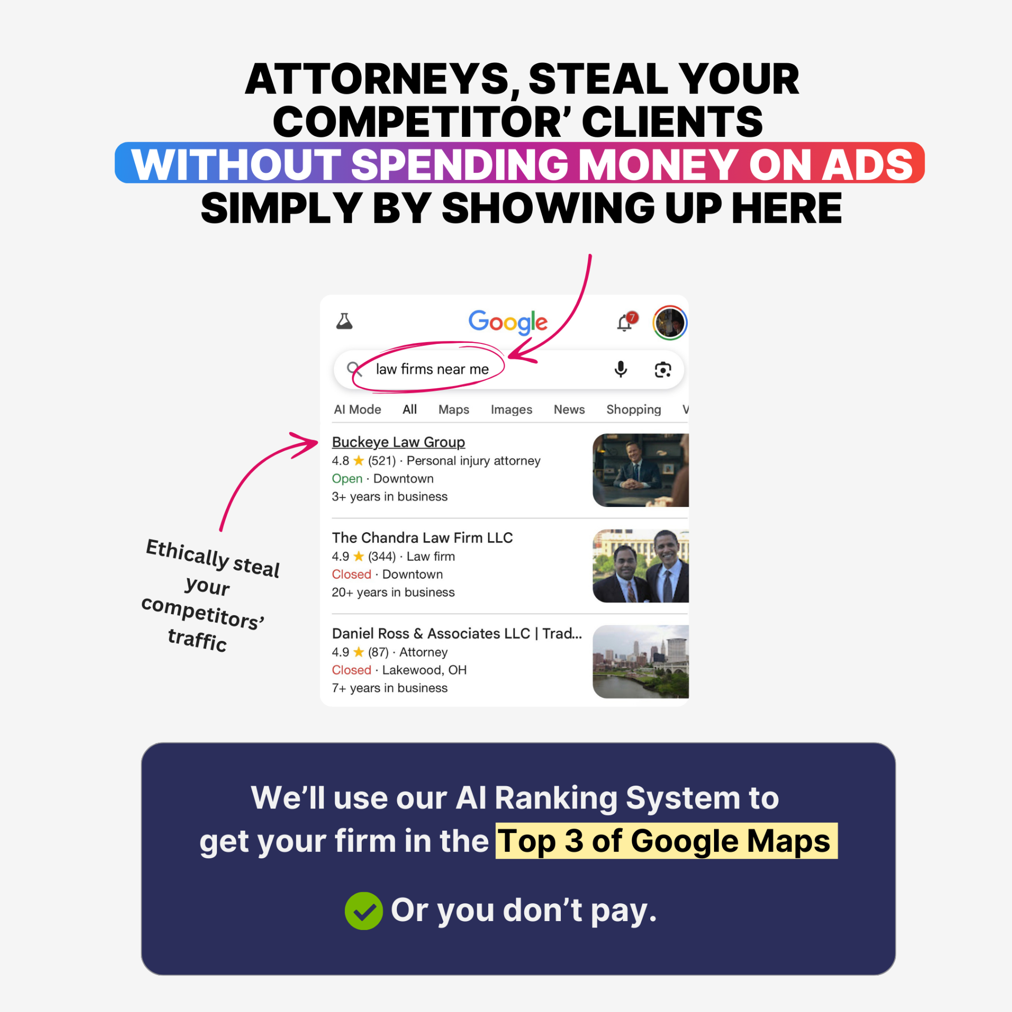 LegalSpark Facebook ad