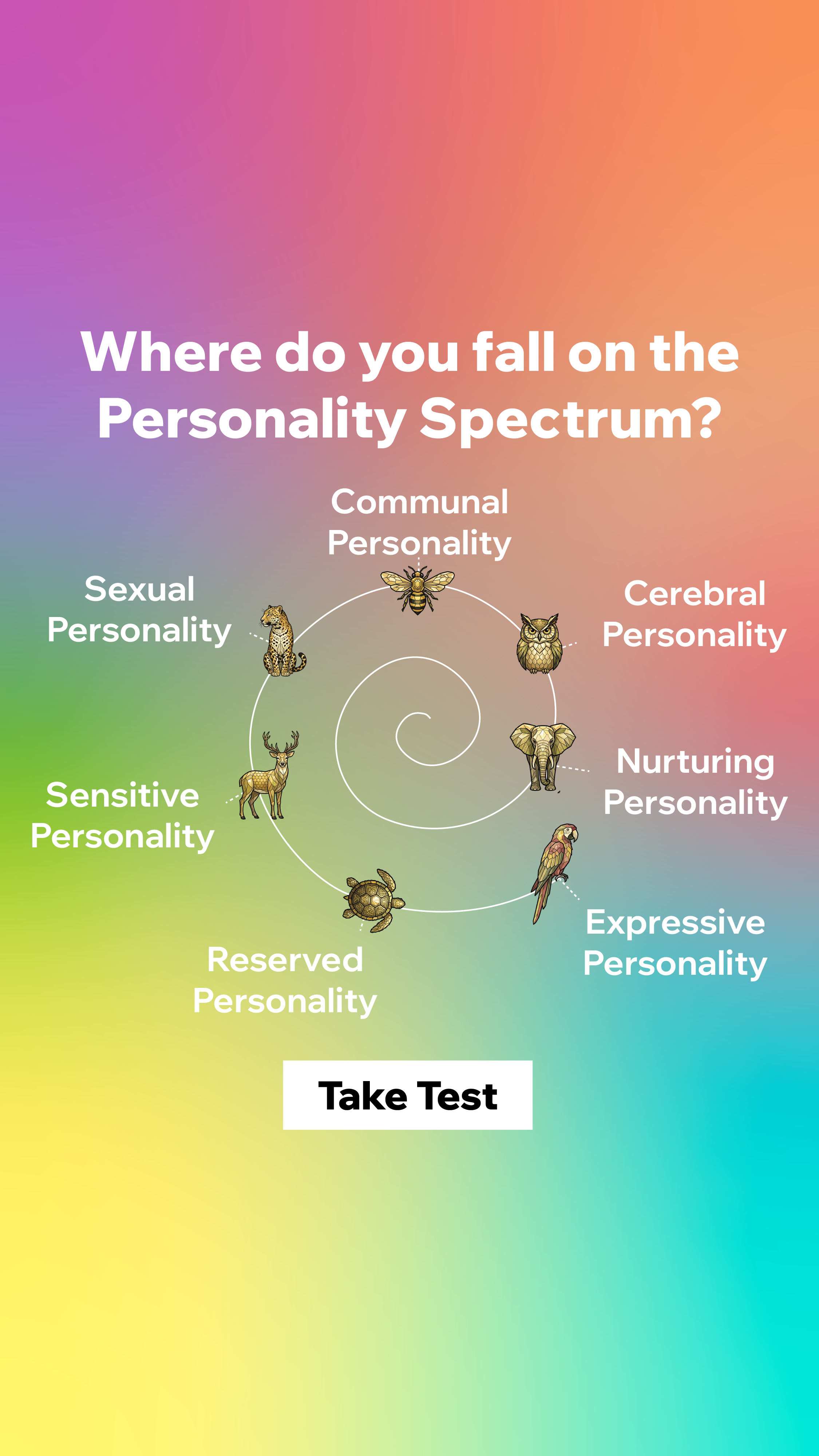 Personality Type Facebook ad