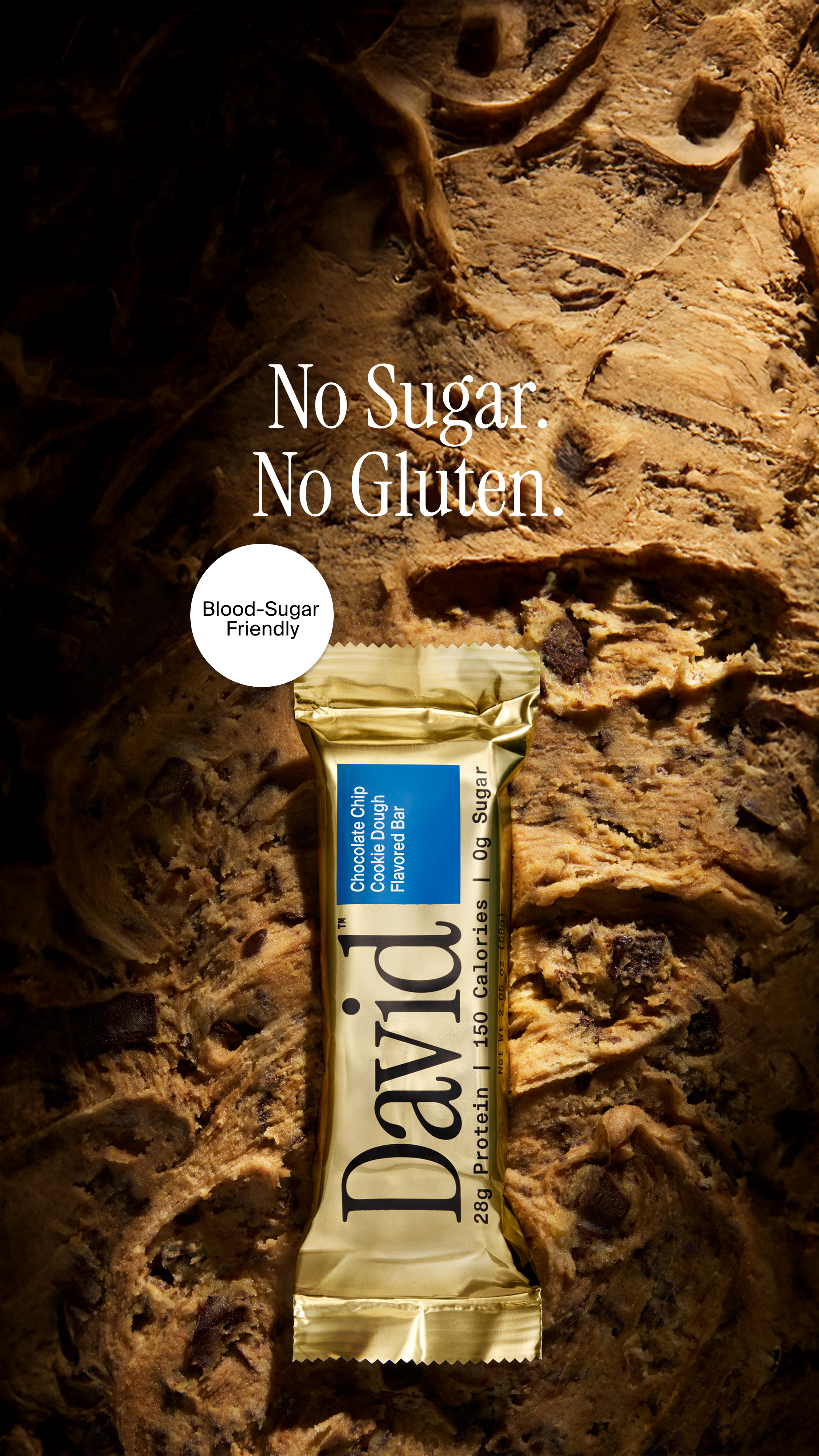 David Protein Facebook ad