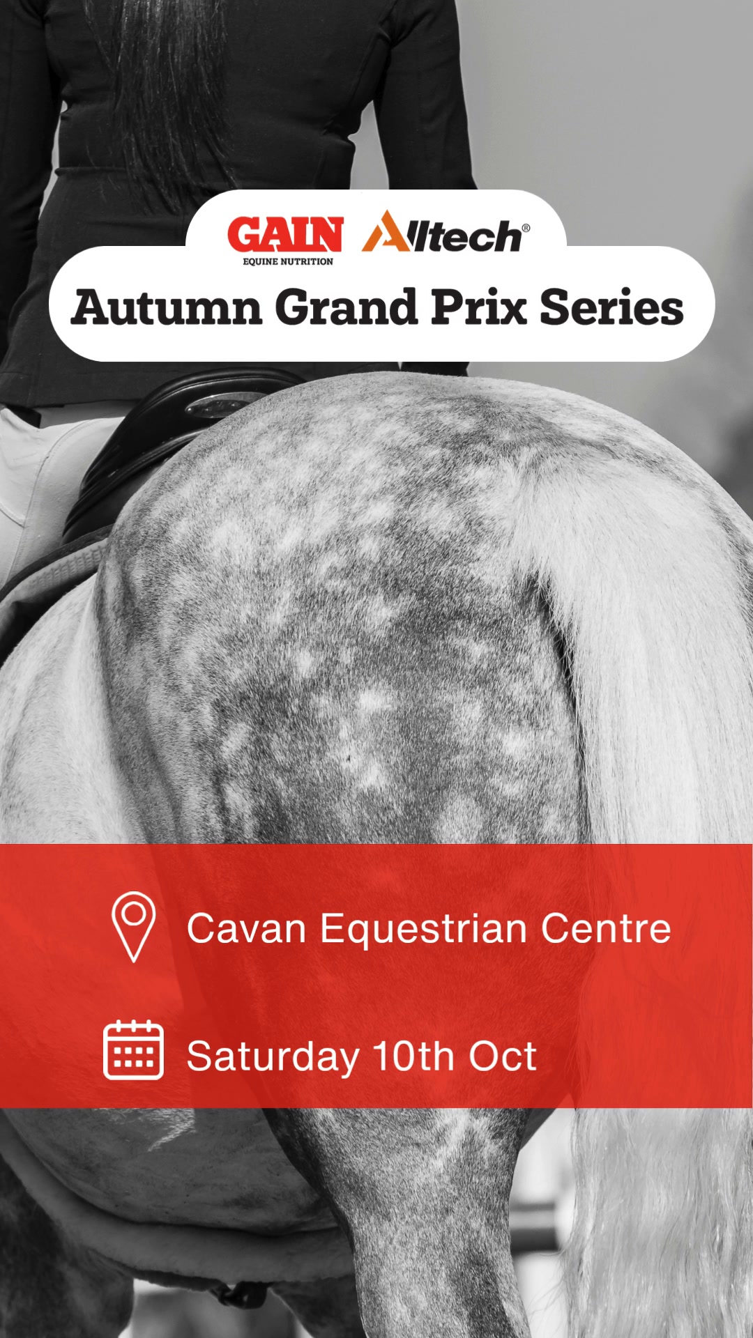 GAIN Equine Nutrition Facebook ad: Cavan Entries are Open!