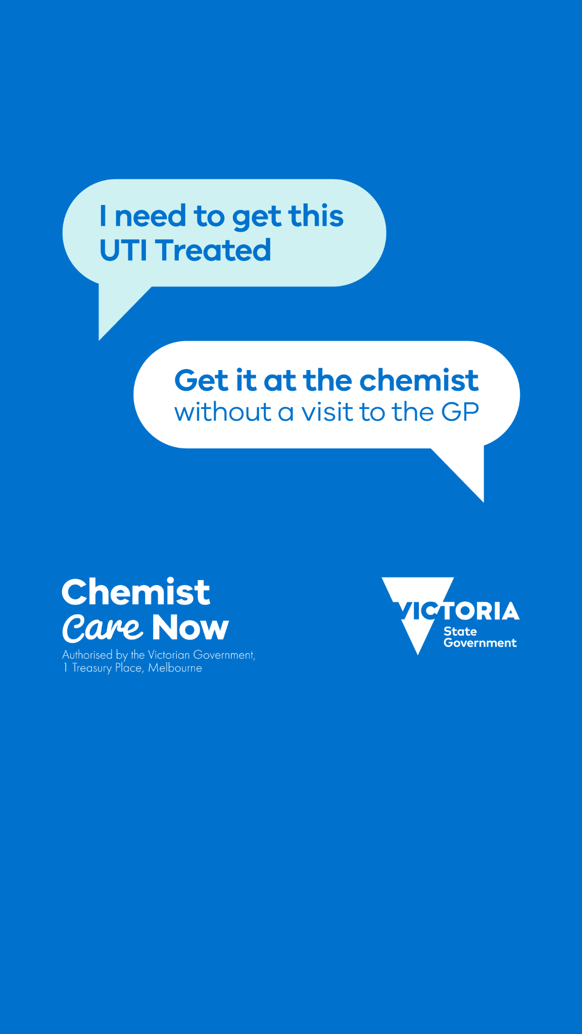 Victorian Department of Health Facebook ad