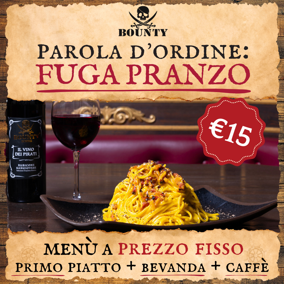 Bounty Rimini Facebook ad: La tua pausa pranzo a pochi passi dal…