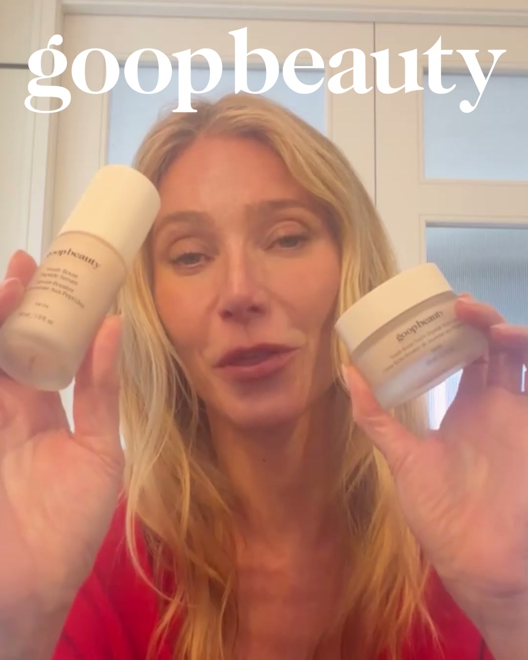 goop Facebook ad: shop the youth-boost duo