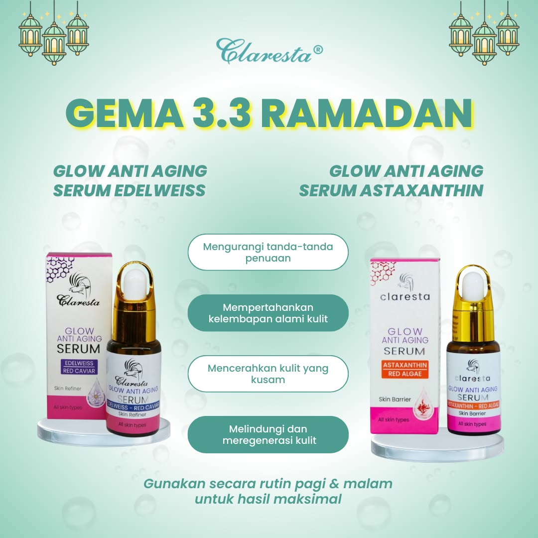 Claresta Cosmetics Indonesia Facebook ad: Disc Up To 50%