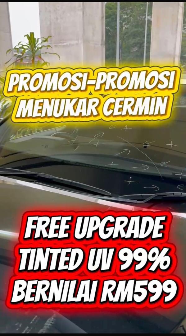 GW TINT NILAI Facebook ad: FREE UPGRADE TINTEDRM 599!