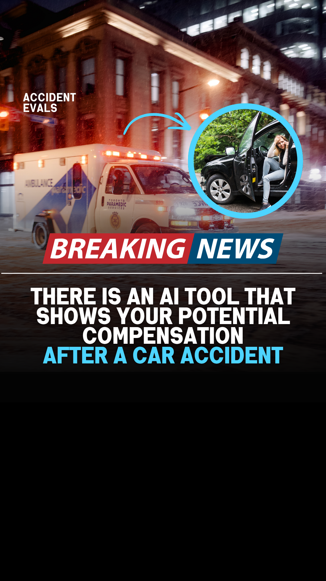 Accident Evals Facebook ad
