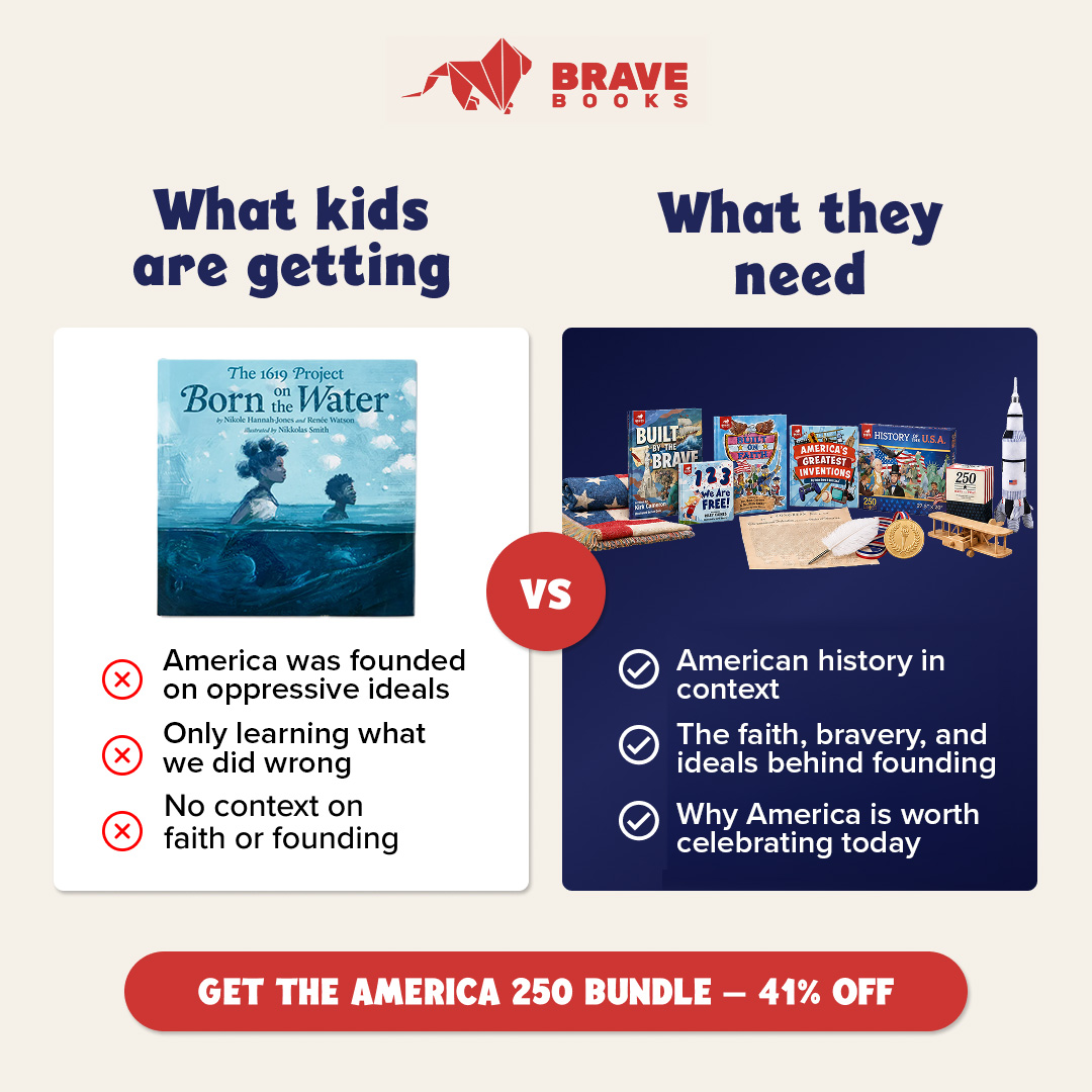 BRAVE Books Facebook ad