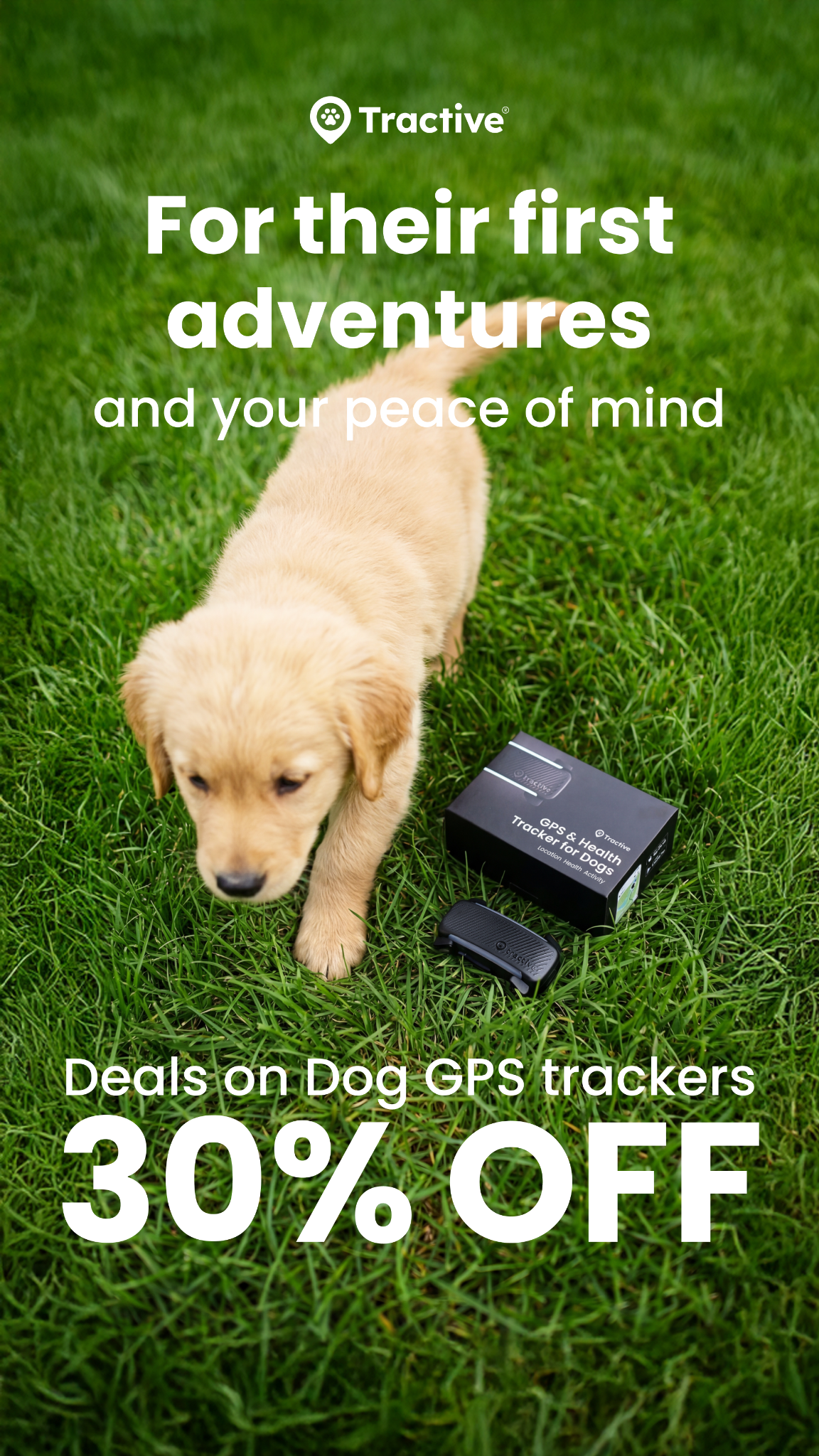 Tractive Facebook ad