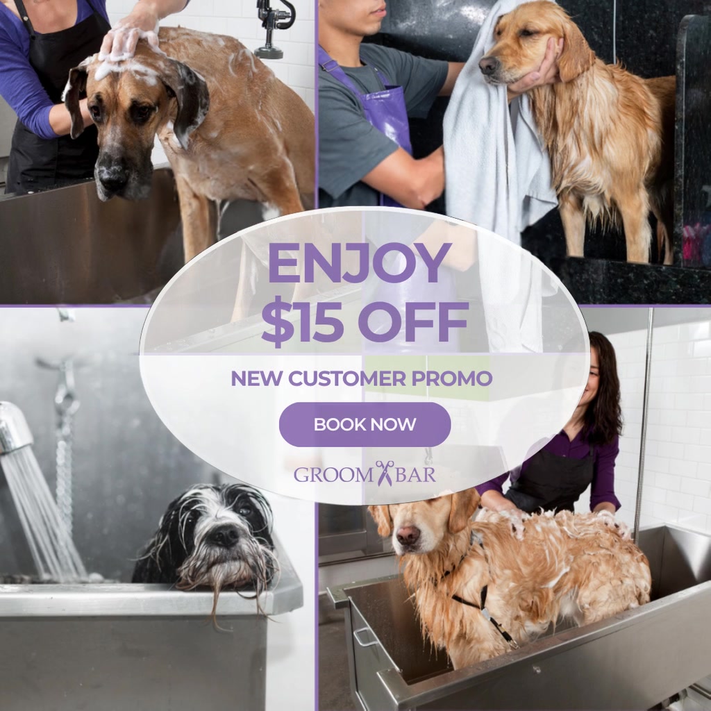 Groombar Marysville, WA Facebook ad