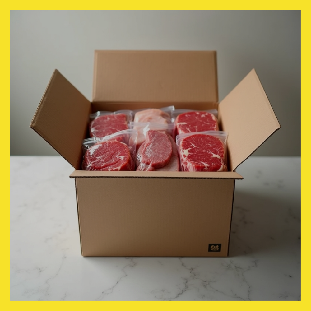 Insight Index Facebook ad: Butcher Meat Delivery Service Deals.