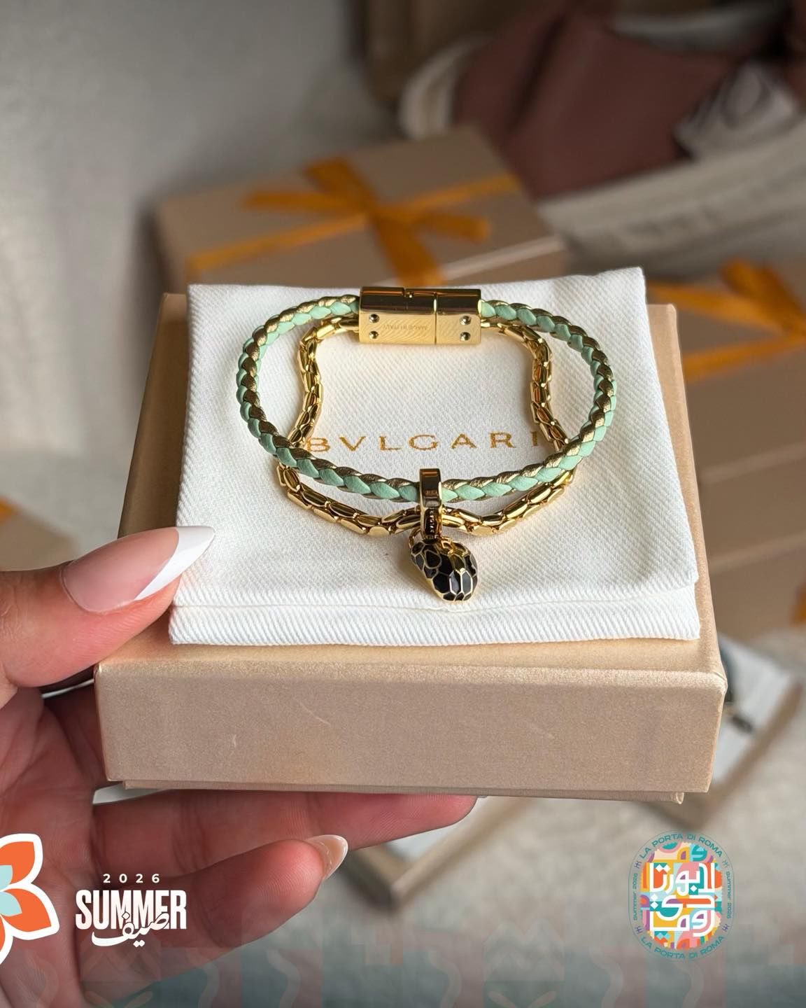La Porta Di Roma - Online Boutique Facebook ad: اساور بلغاري جاهزات للاستلام الفوري بسعر 650 يورو