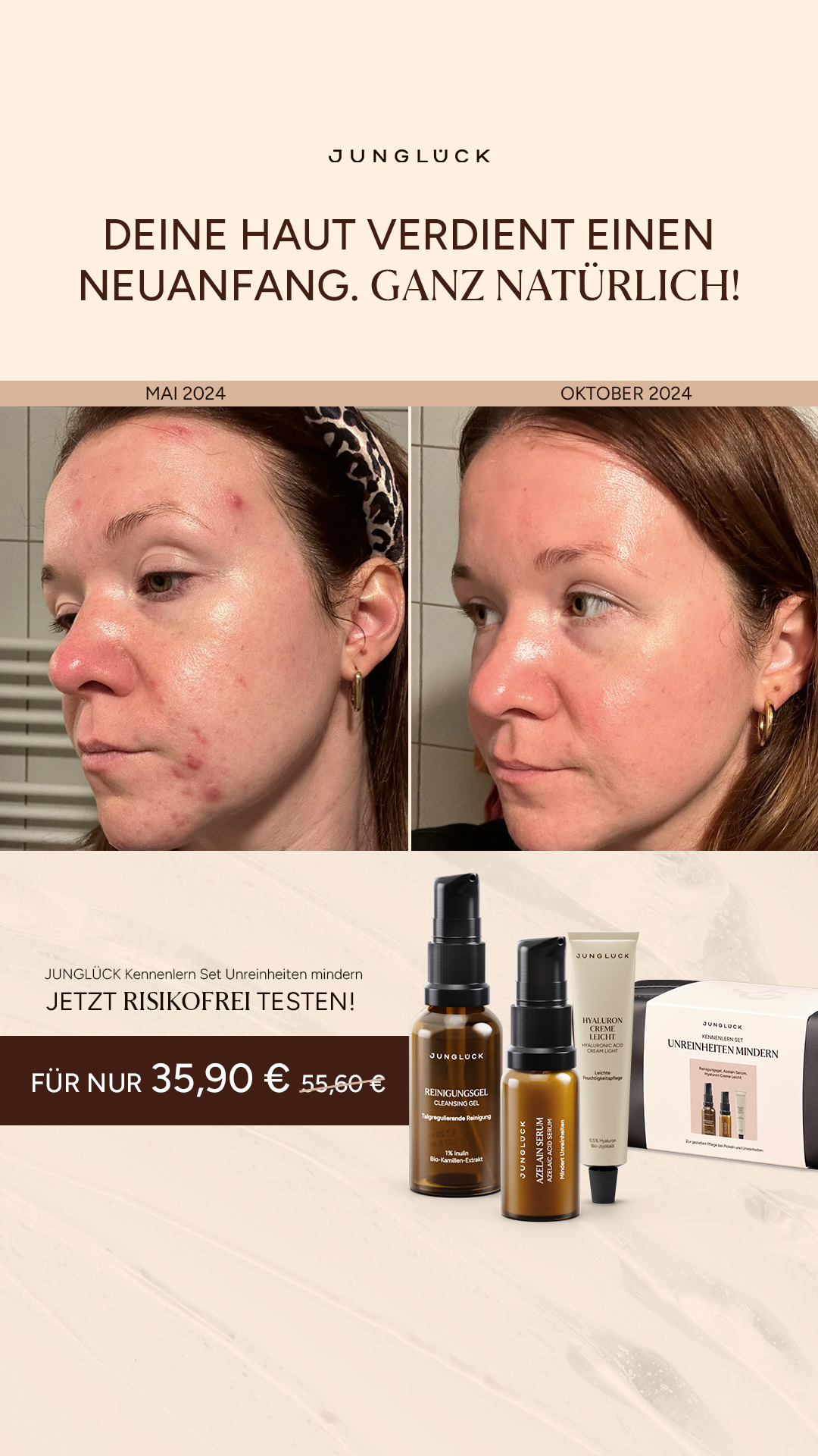 Junglück Facebook ad