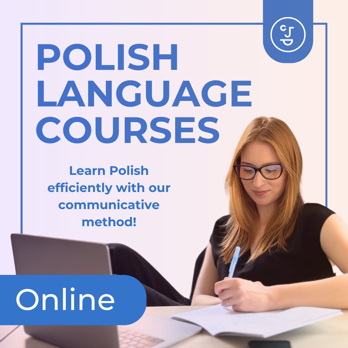 VARIA Polish Language Center Facebook ad: Polish Semester Online Course