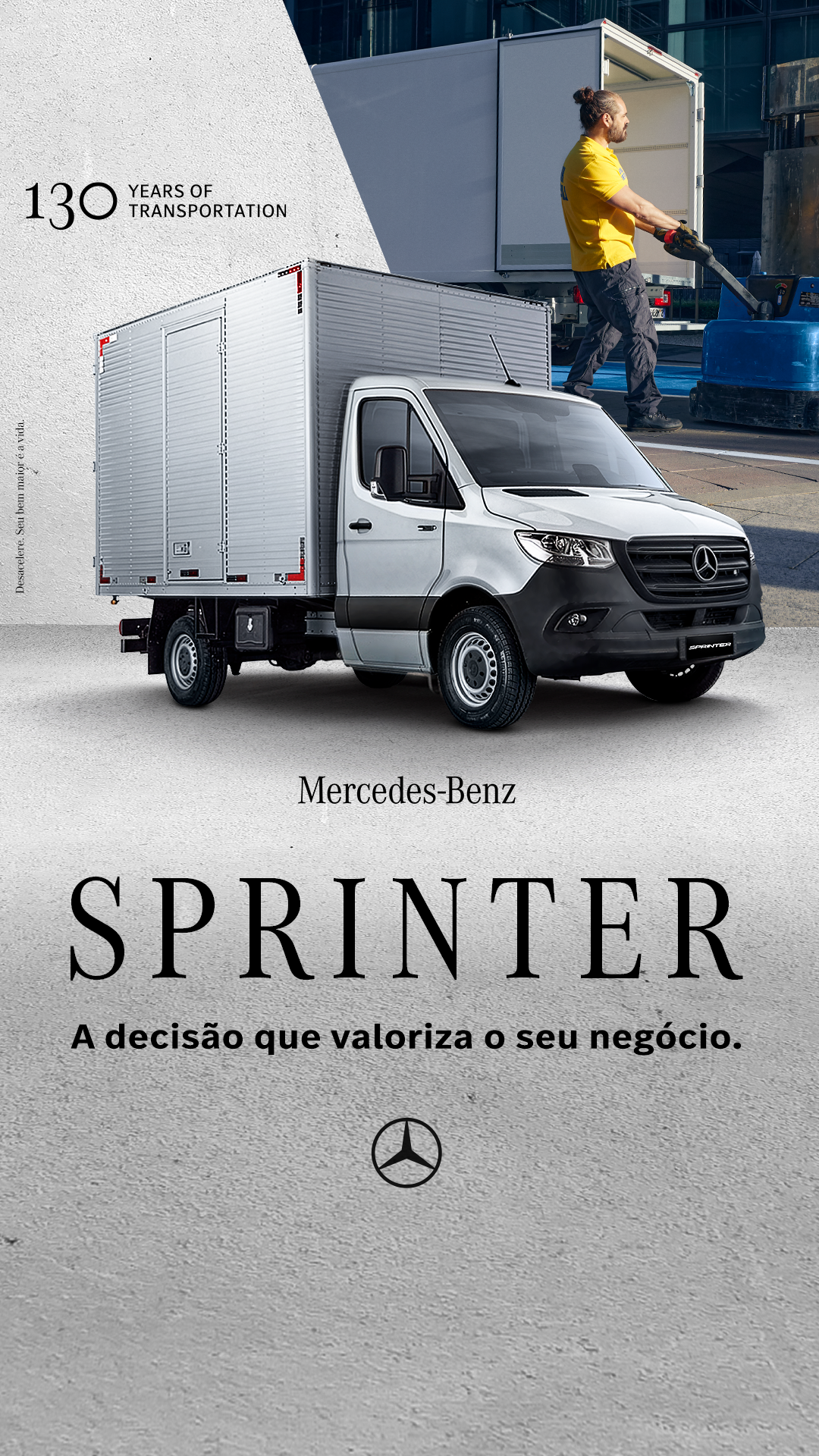 Mercedes-Benz Vans Brasil Facebook ad