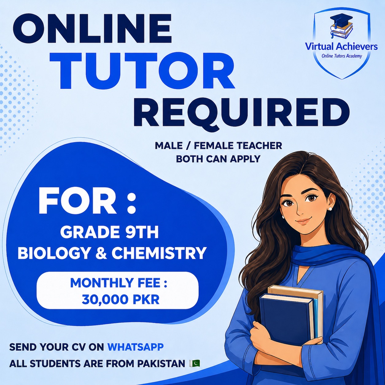 Virtual Achievers Tutor Academy Facebook ad