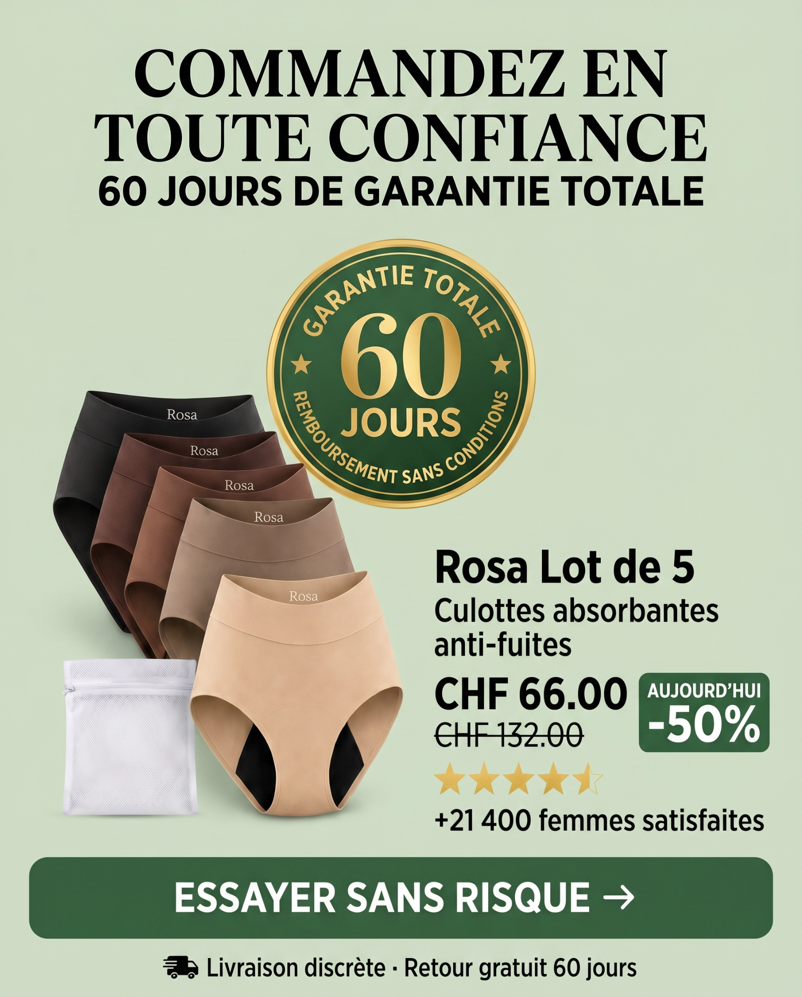 Rosa Facebook ad