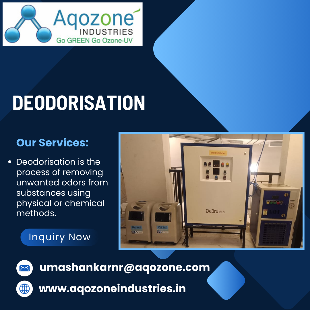 Aqozone Industries Facebook ad: Eliminate odors, improve air quality, and optimize energy…