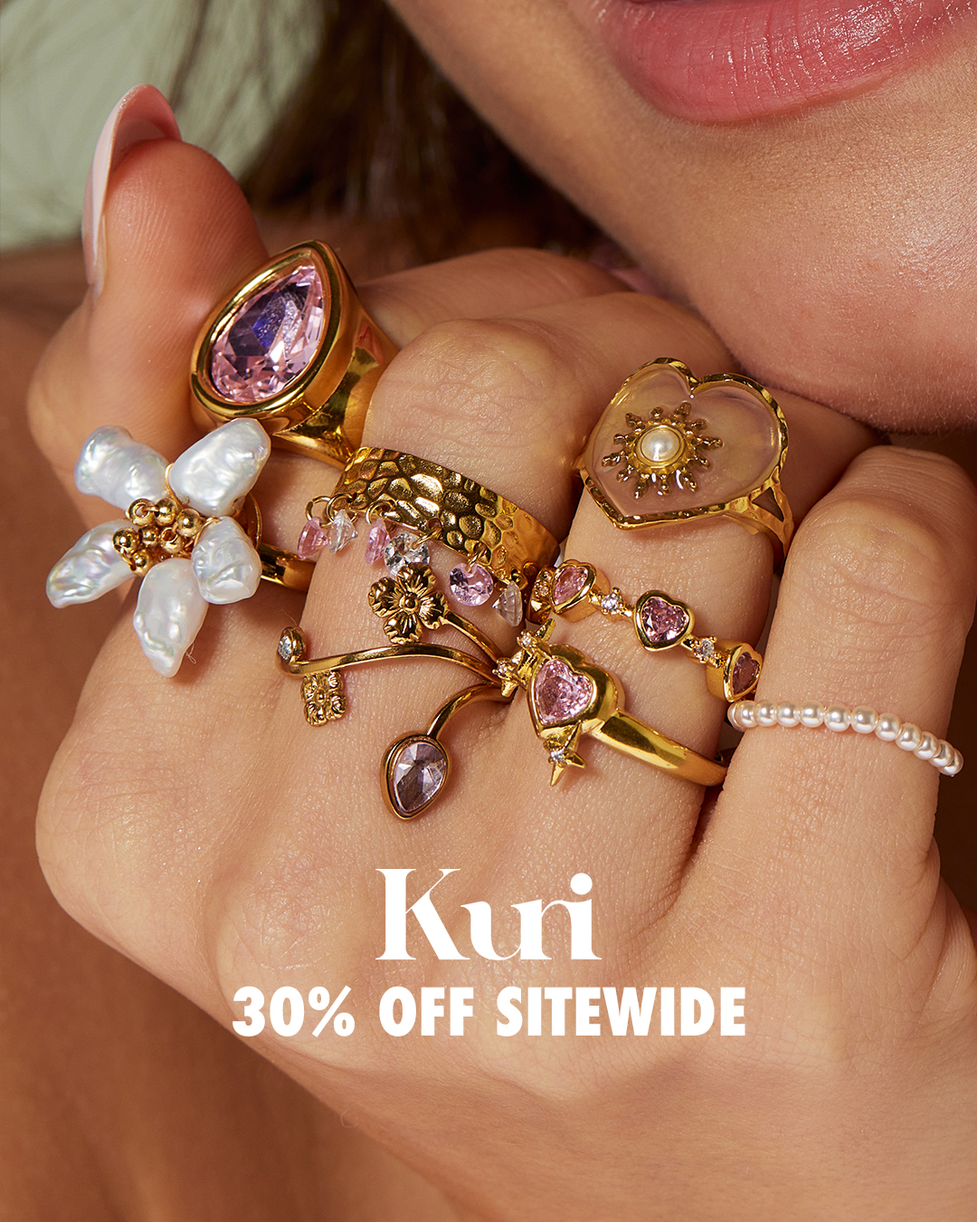 Kuri jewelry Facebook ad