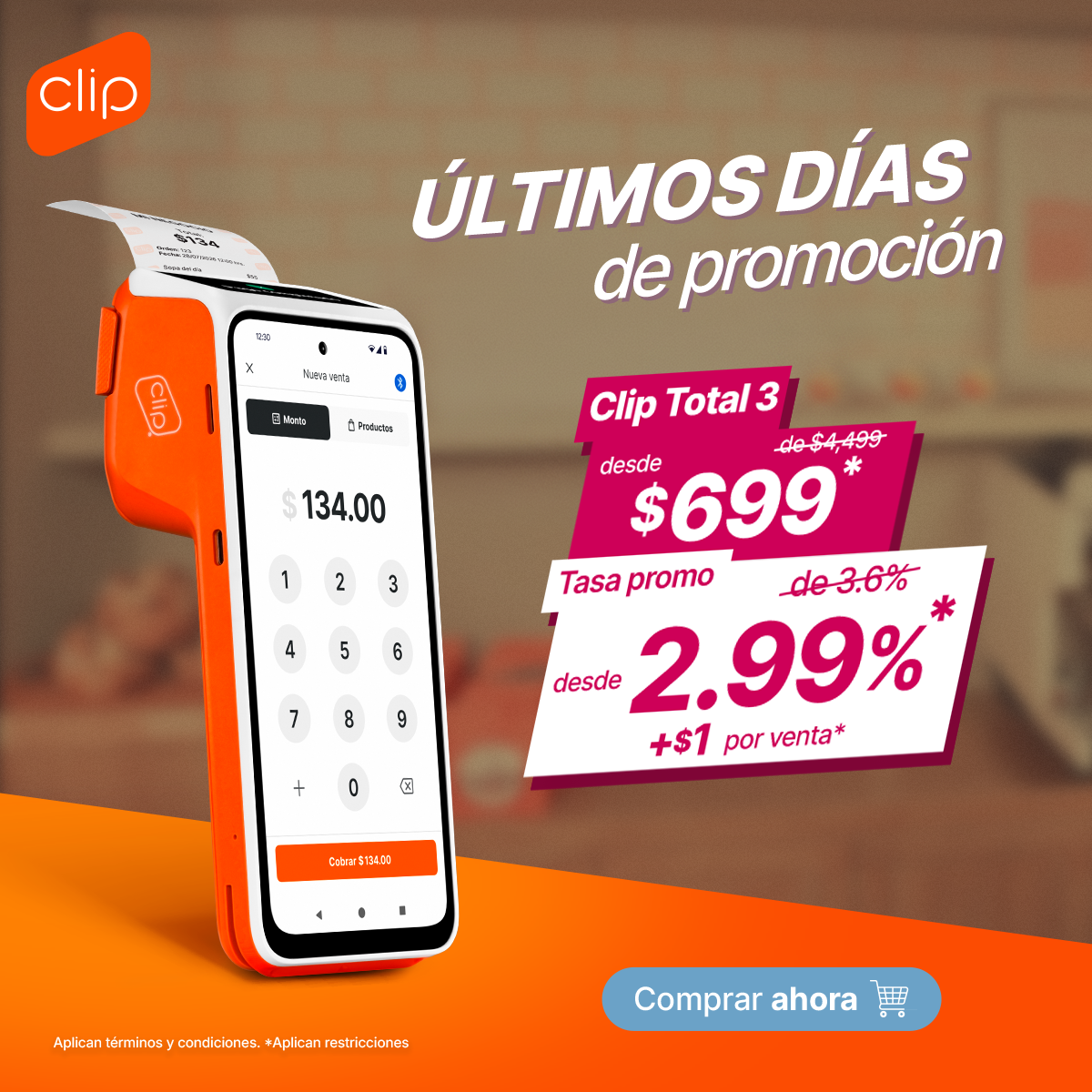 clip Facebook ad
