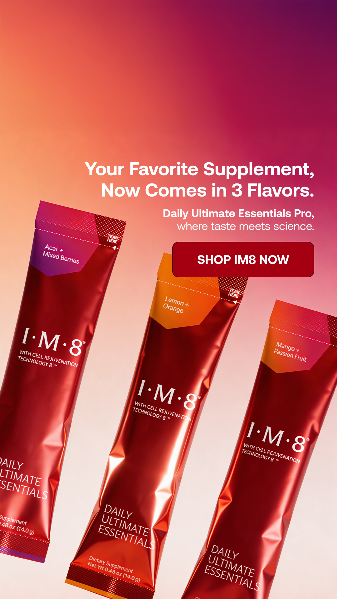 IM8 Health Facebook ad