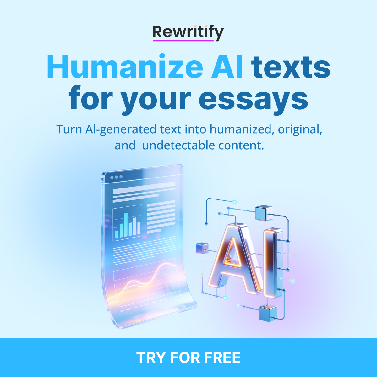 Rewritify Facebook ad