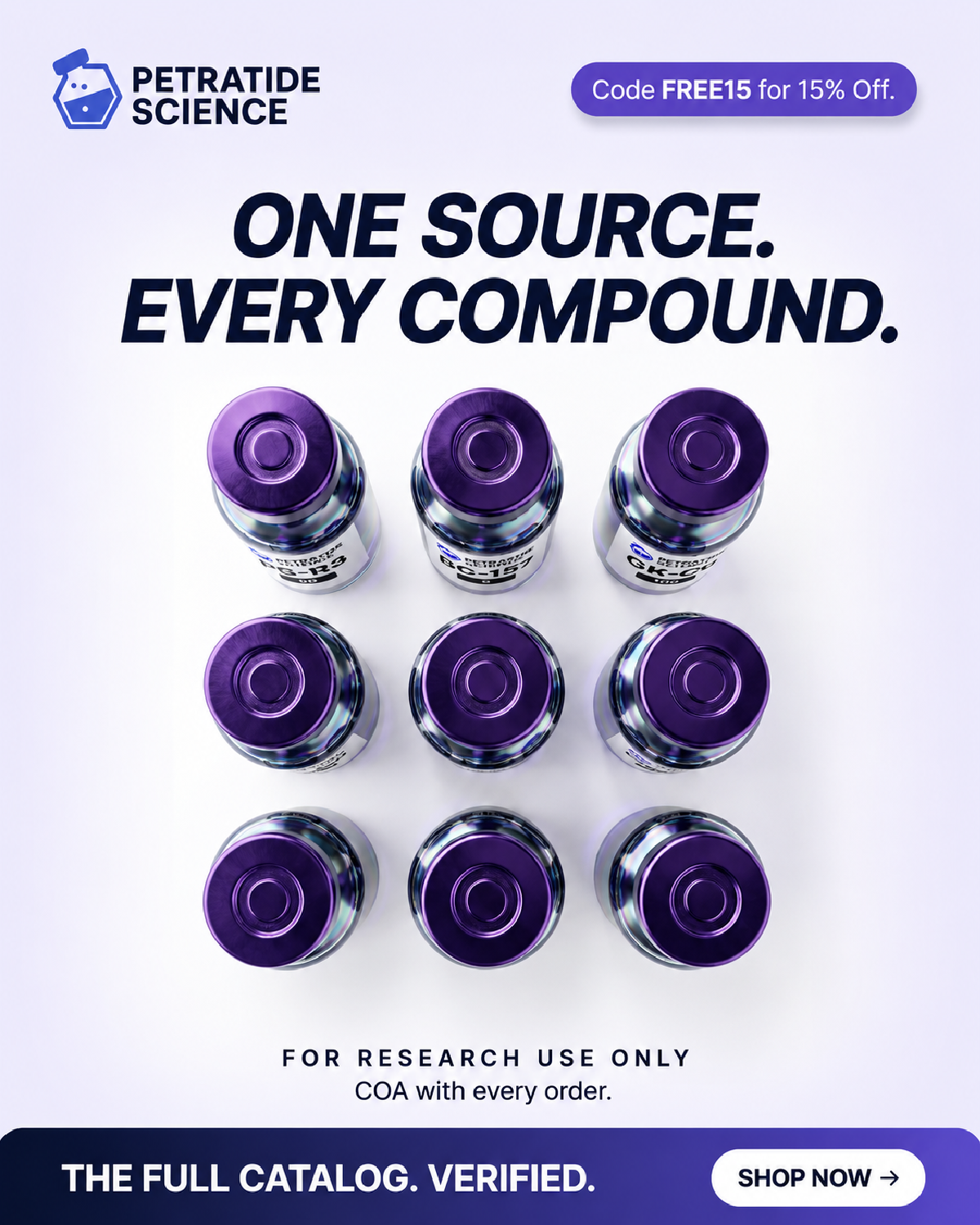 Petratide Science Facebook ad: 2026 Best USA Standards