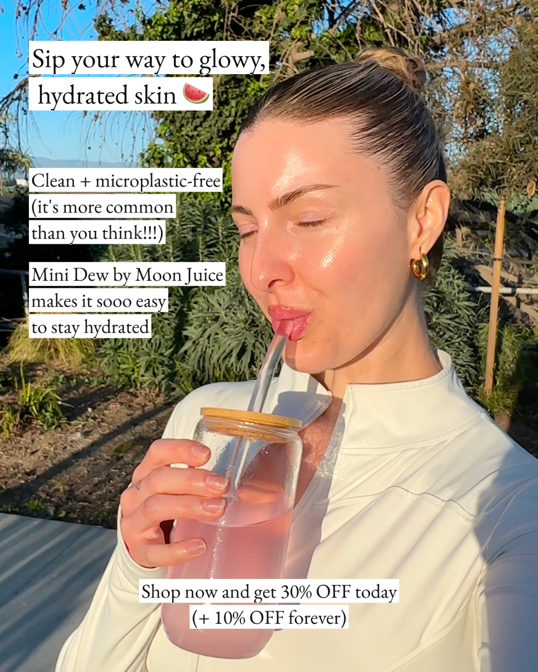 Moon Juice Facebook ad