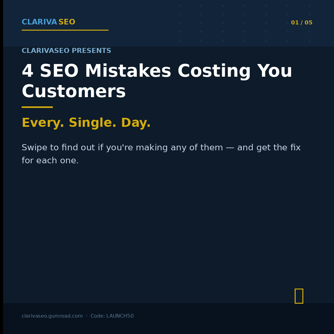 Clariva SEO Facebook ad
