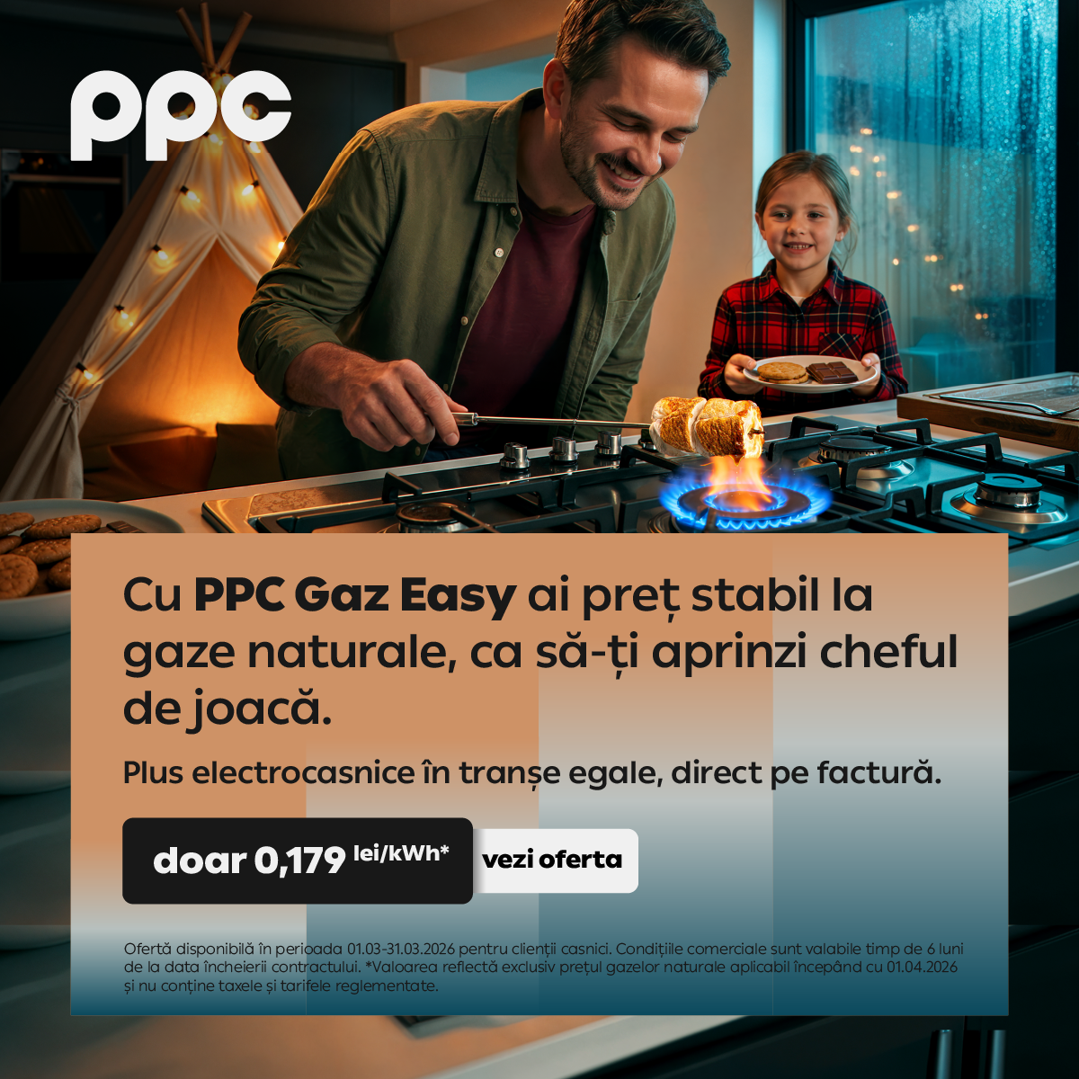 PPC Romania Facebook ad