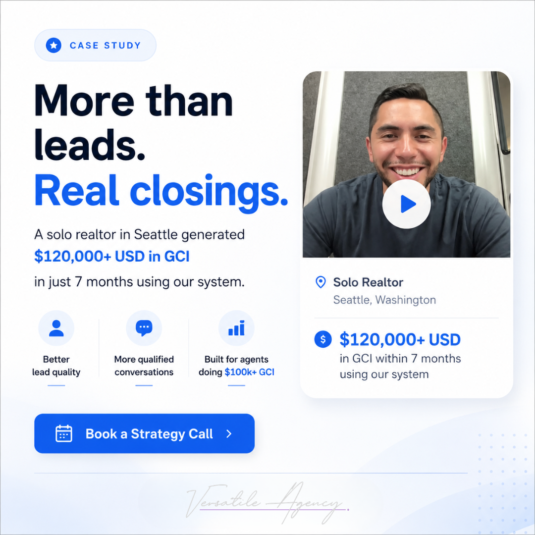 Versatile Agency  Facebook ad