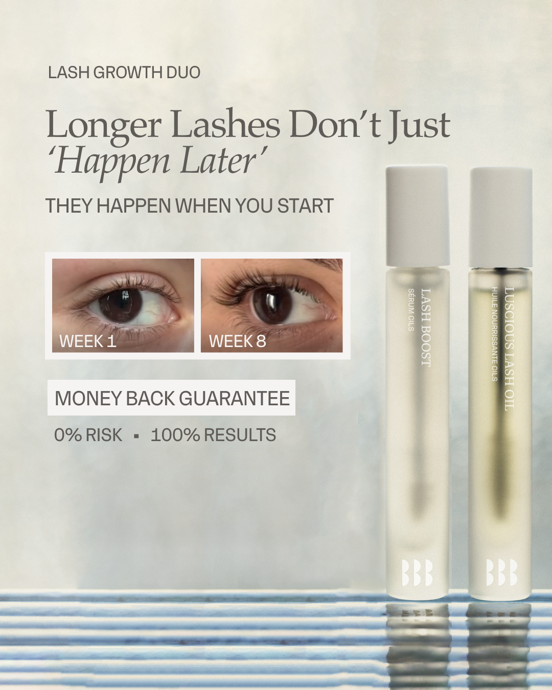 Blink Brow Bar Facebook ad from May 5, 2026