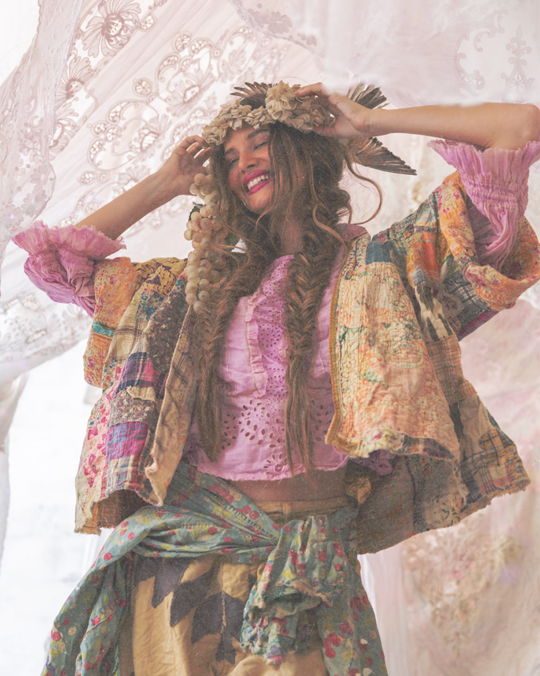 Magnolia Pearl Clothing Facebook ad from Aug 4, 2026