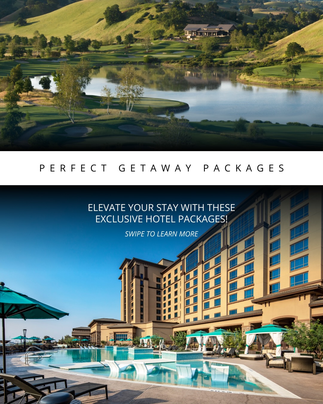Cache Creek Casino Resort Facebook ad: Summer Starts Here Elevate your next trip with…