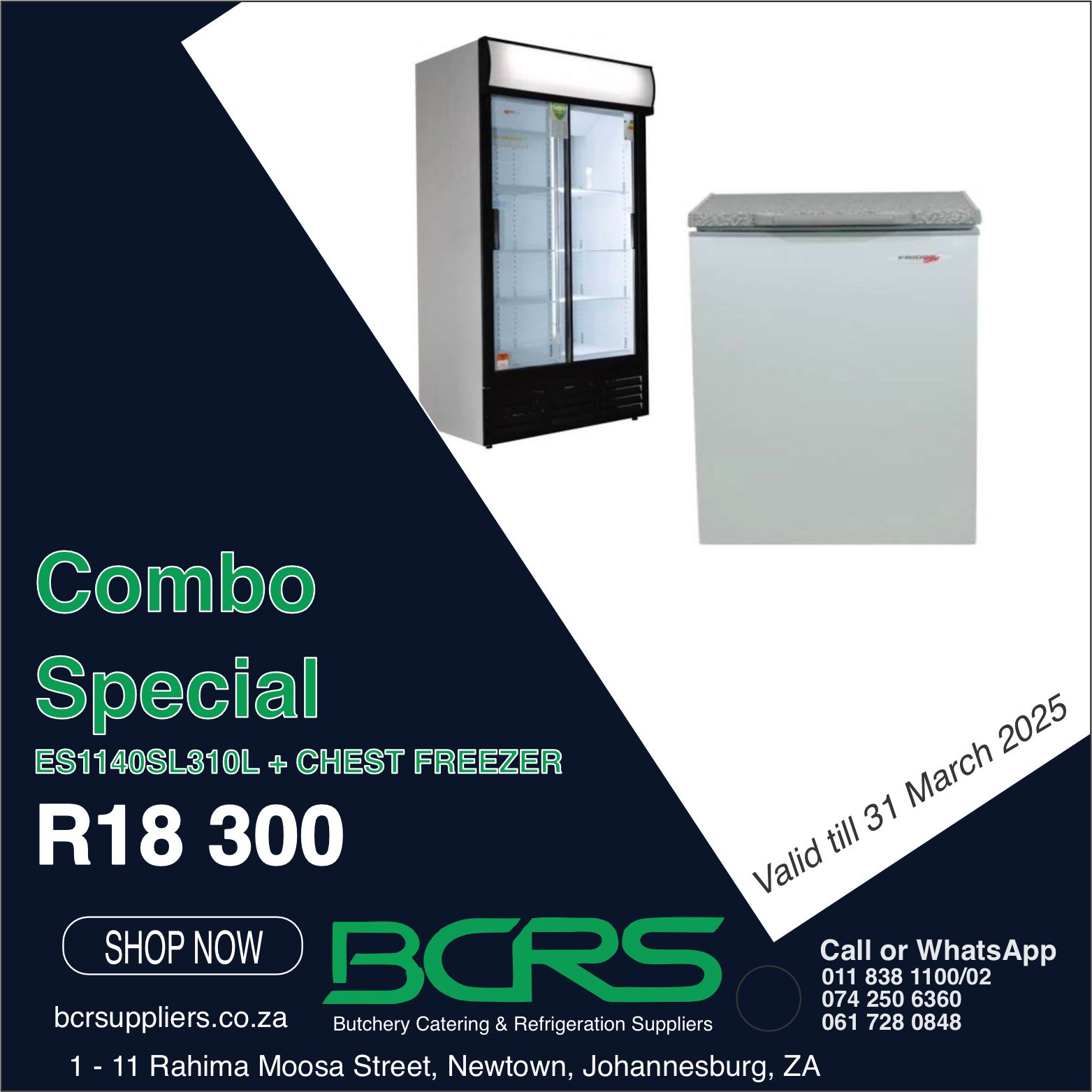 Butchery, Catering and Refrigeration Suppliers Facebook ad: Home - Butchery Catering & Refrigeration Suppliers